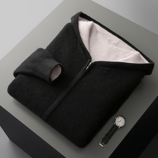 Chaqueta Tejida para Hombre con Bloques de Color - Image 3