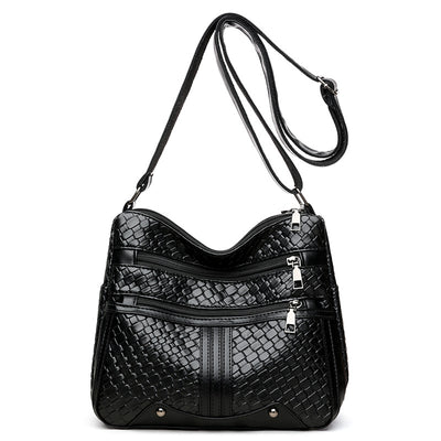 Bolsa Mensajero Tejida Multicompartimento - Image 6