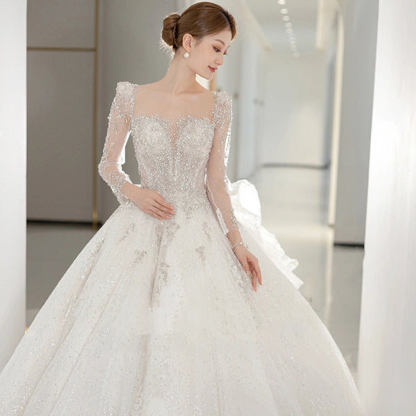 Vestido de Lujo Senior para Novia - Elegancia Refinada