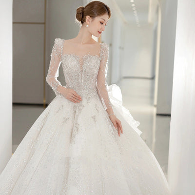 Vestido de Lujo Senior para Novia - Elegancia Refinada