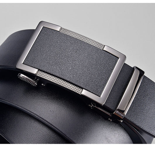 Cinturón de Cuero de Dos Capas para Hombre - Image 12