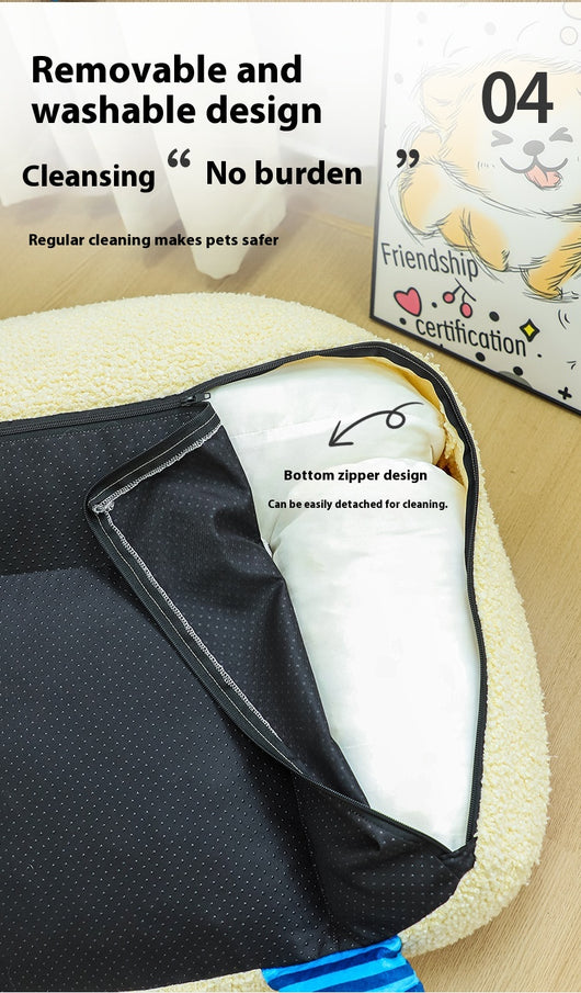 Cojín Lavable para Perros Pequeños y Medianos - Almohadilla Removible para Jaulas y Transportines - Image 14