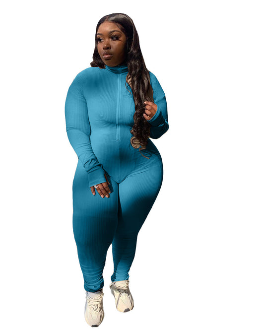 Jumpsuit Ajustado para Mujer con Escote en Pico - Image 5
