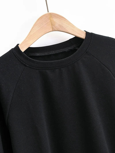 Suéter Corto Casual con Dobladillo Deshilachado - Image 18
