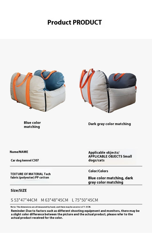 Bolsa de Transporte para Mascotas Impermeable - Portátil y Segura para Viajes - Image 12