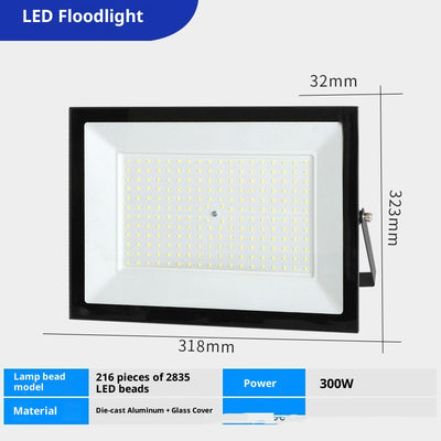 Reflector LED Exterior sin Bordes a Prueba de Agua - Image 10