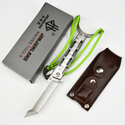 Cuchillo de Camping Multifuncional Plegable para Defensa Personal - Image 16