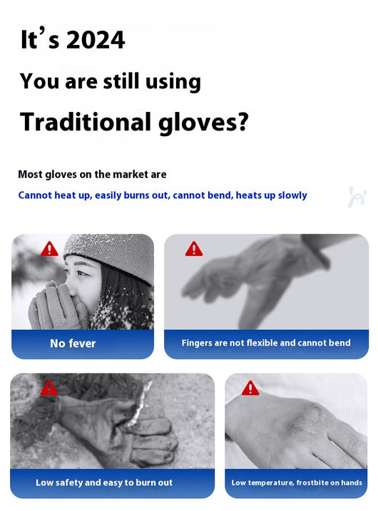 Guantes Térmicos Recargables para Ciclismo y Actividades al Aire Libre - Image 17