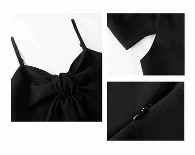 Jumpsuit de Escote V y Cintura Alta con Piernas Anchas - Image 4
