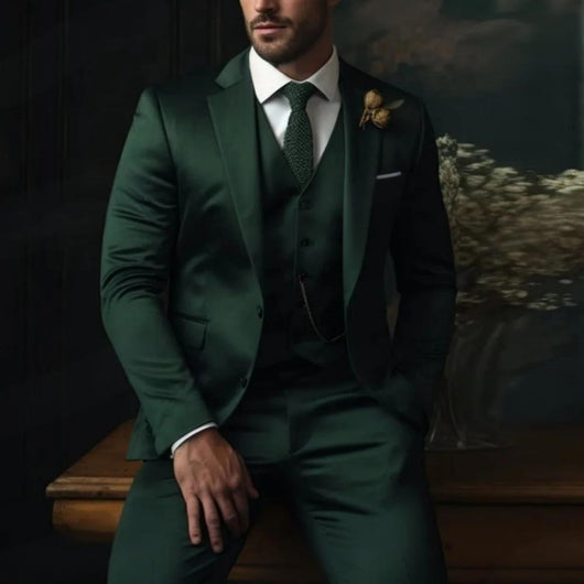 Traje Clásico para Hombre 3 Piezas Corte Slim Fit Premium - Image 6