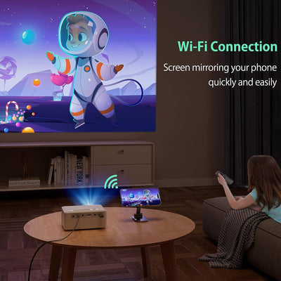 Proyector WiFi Inalámbrico HD 720p con Bluetooth - Image 4