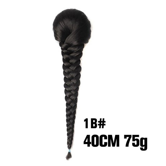 Peluca Trenza Sintética Cola de Caballo Estilo Fishtail para Mujer - Image 27