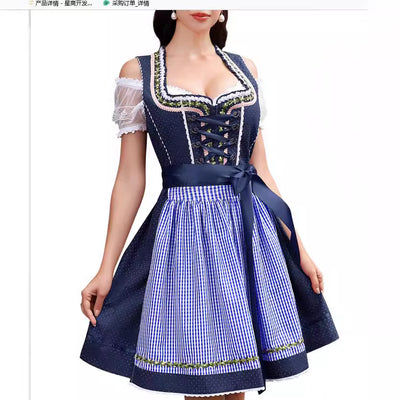 Disfraz de Camarera Sexy Halloween - Vestido Mini Dirndl para Mujer - Image 3