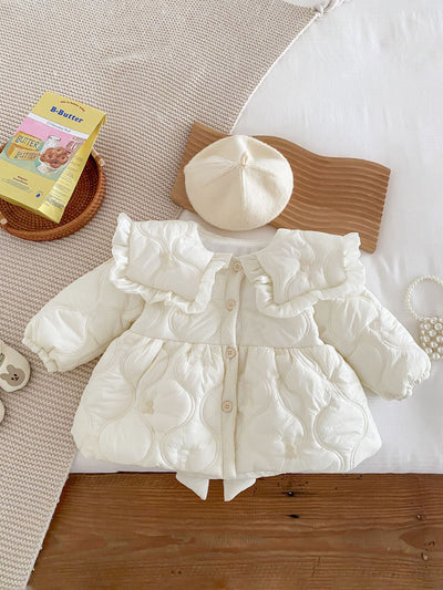 Abrigo Acolchado de Algodón para Niñas - Abrigo Cálido de Invierno - Image 10