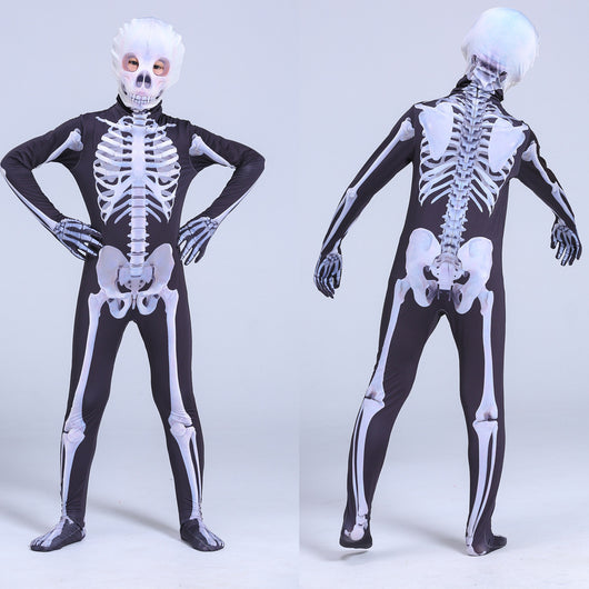 Disfraz de Esqueleto Aterrador - Mono Completo para Halloween y Carnaval - Image 12