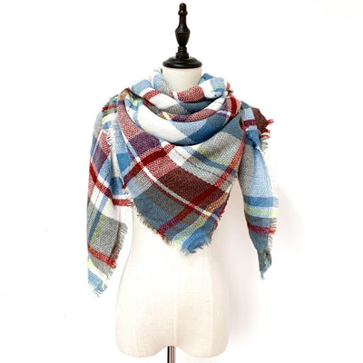 Pañuelo Cuadrado Talma para Mujer - Cuello Calentador Talla Grande - Image 2