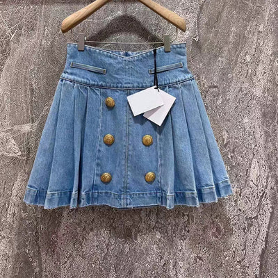 Falda Vaquera de Diseño Exclusivo para Mujer