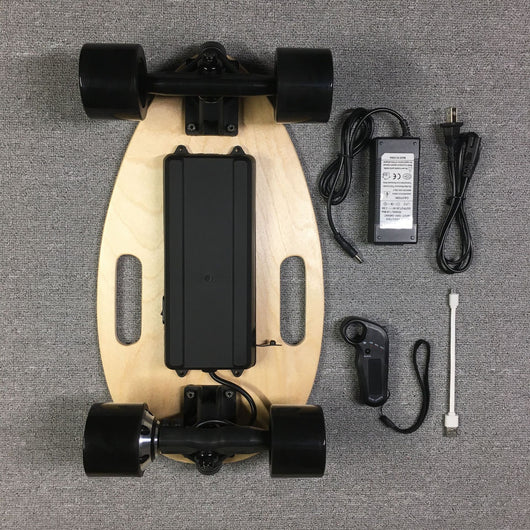 Patineta Eléctrica de Cuatro Ruedas Portátil - Image 4
