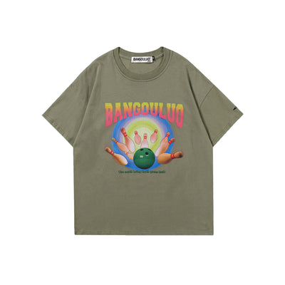 Playera Estampada de Manga Corta para Hombre - Comodidad de Verano - Image 8
