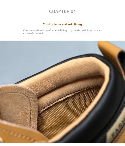 Botas Martin Altas para Hombre Estilo Británico de Trabajo - Image 23