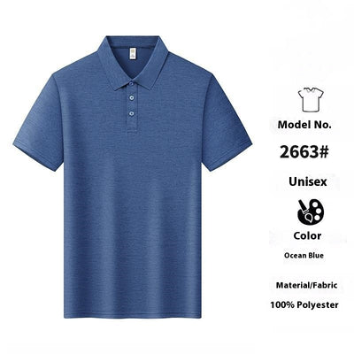 Playera Hombre Cuello Solapa Liso Premium Sin Costuras - Image 9