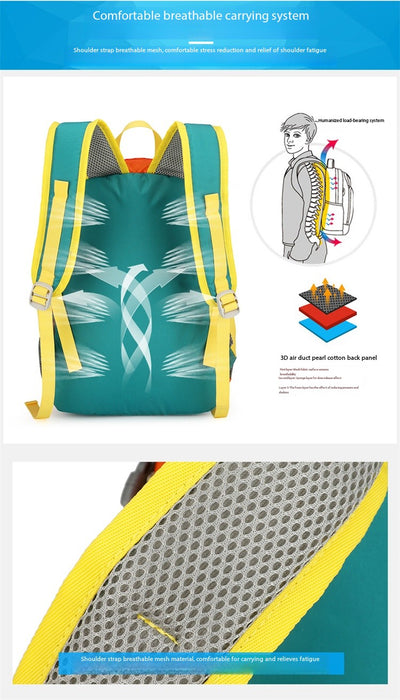 Mochila de Senderismo AZELA 20L Color Block - Ligera y Resistente - Image 19