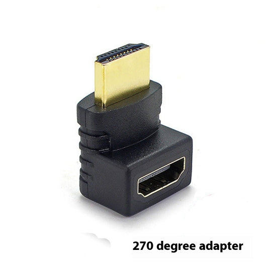 Adaptador HDMI 270° con Conectores Acodados - Flexible y Compacto - Image 2