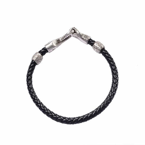 Pulsera de Cuero Personalizada Serie Serpiente - Regalo Exclusivo - Image 4