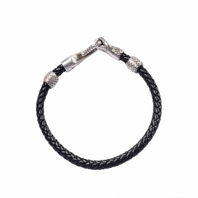 Pulsera de Cuero Personalizada Serie Serpiente - Regalo Exclusivo - Image 4