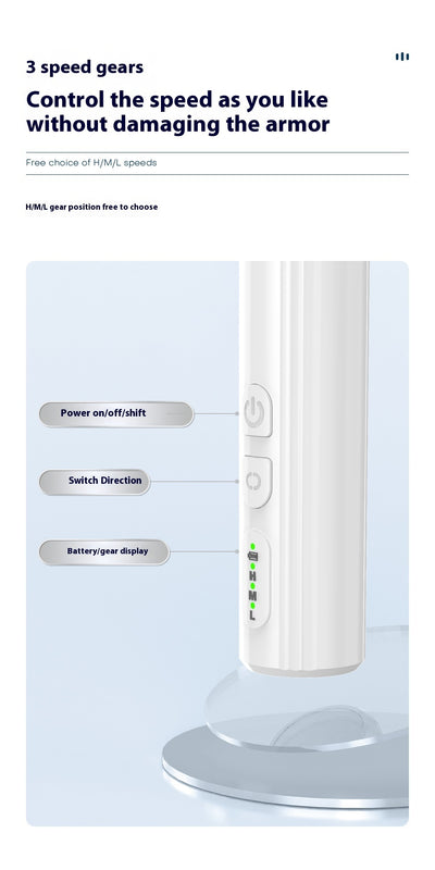Máquina Portátil de Perforación de Uñas USB Recargable - Image 12
