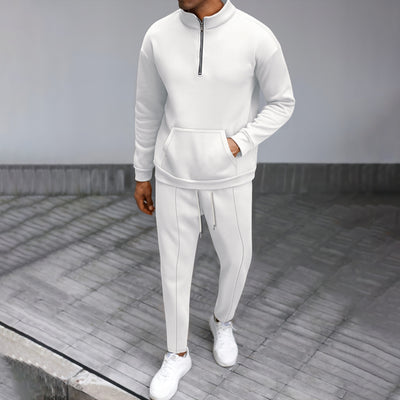 Conjunto Casual Suéter Cuello Alto con Cierre Medio y Pantalón - Image 4