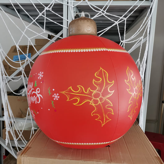 Bola Navideña Inflable Creativa - Adorno Navideño Gigante - Image 5