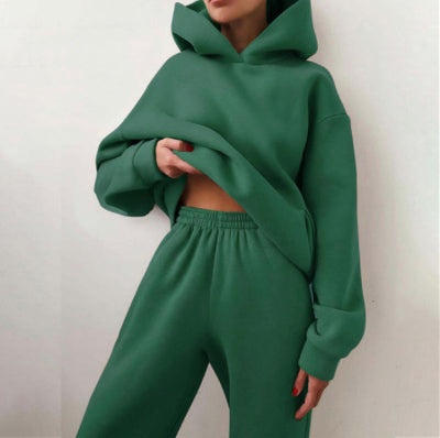 Conjunto Deportivo Mujer con Capucha - Sudadera y Pantalón Cómodo - Image 8