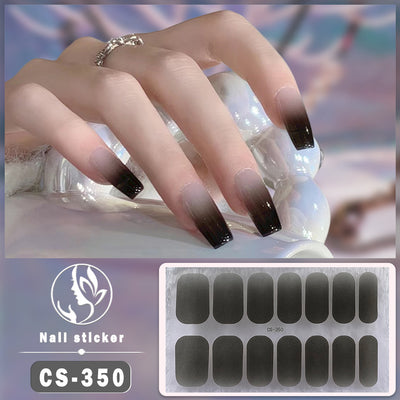 Uñas Postizas Impermeables de Color Sólido para Nail Art - Image 14