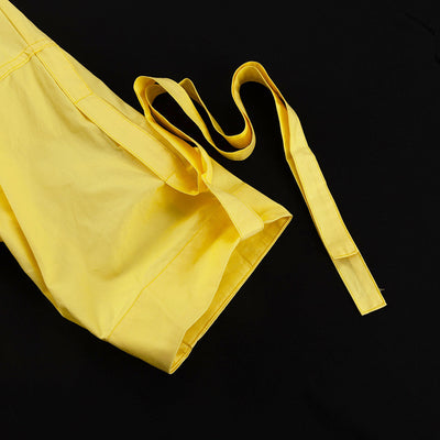 Conjunto Ejecutivo Amarillo: Blazer y Falda Dos Piezas - Image 24