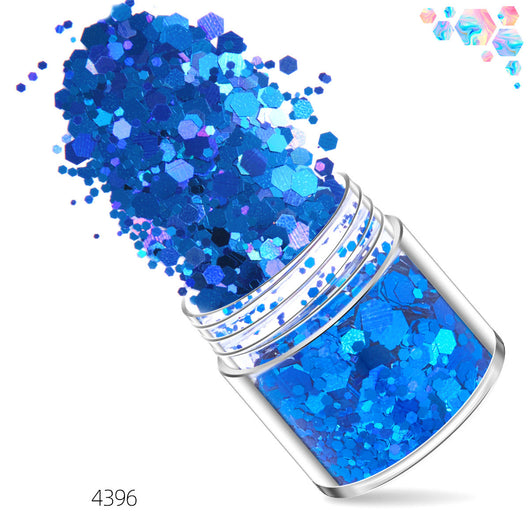 Lentejuelas Láser Pentágono para Uñas - Brillos de Joyería Profesional - Image 8
