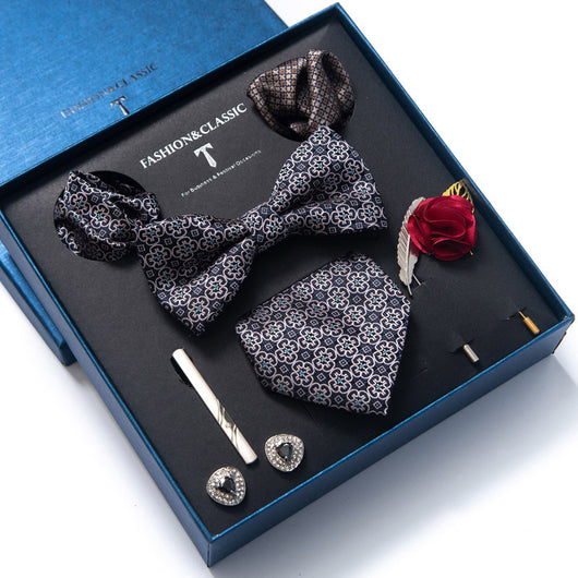 Conjunto de 8 Piezas de Corbatas para Traje Formal de Hombre - Image 22