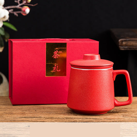 Taza de Oficina de Cerámica con Filtro de Té e Infusor Integrado - Image 7