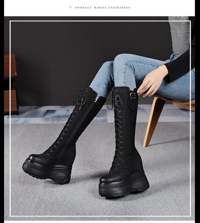 Botas Martin Elevadoras con Suela Reforzada - Estilo Casual Versátil - Image 18