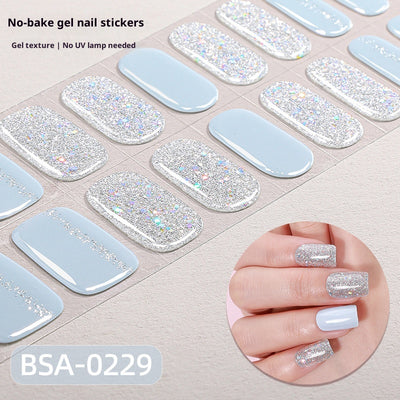 Adhesivos de Gel para Uñas Brillante Semitransparente sin Horno - Image 11