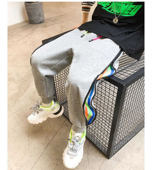 Pantalones Deportivos Infantiles con Cierre Lateral y Forro Polar - Image 14