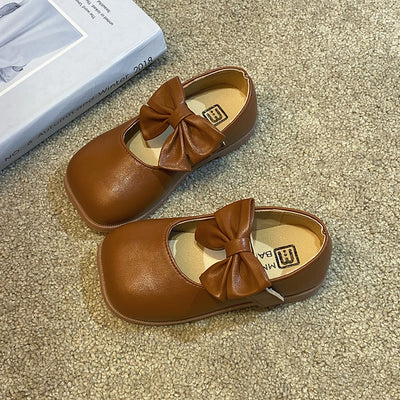 Zapatos de Cuero Suave para Niñas - Estilo Otoñal Cómodos y Elegantes - Image 2