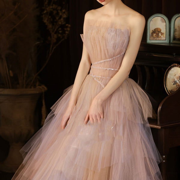 Vestido de Noche Salute Vino Lujo Compacto