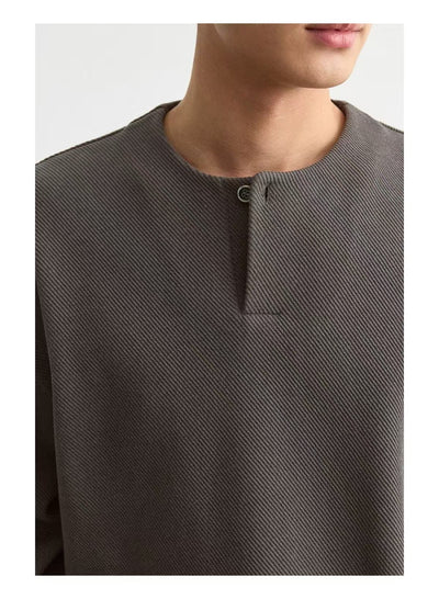 Sudadera Cuello Redondo Ligera para Hombre Talla Grande - Image 16