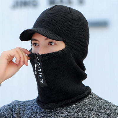 Gorro de Lana Térmico para Ciclismo - Abrigo Versátil Todo Clima - Image 3