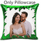 Green White Back Pillowcase Only