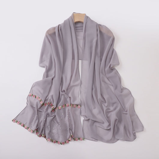 Pañuelo Chiffón Perla con Personalidad para Mujer - Image 18