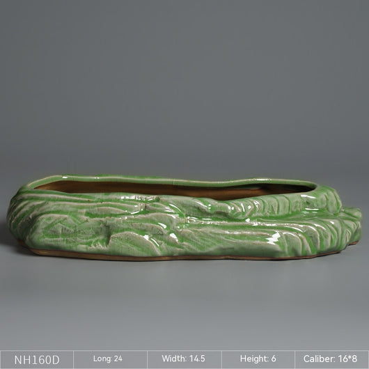 Maceta de Cerámica Stoneware con Diseño Floral - Image 4
