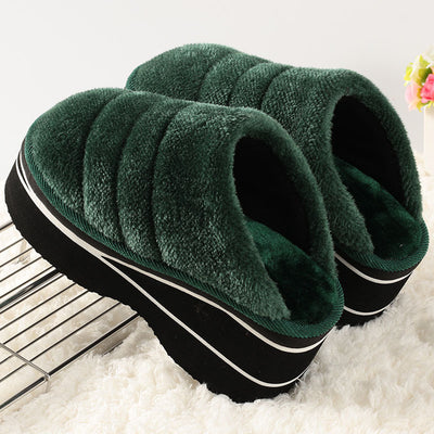 Pantuflas de Invierno para Casa con Tacón Alto, Suela Gruesa y Antideslizante - Image 11
