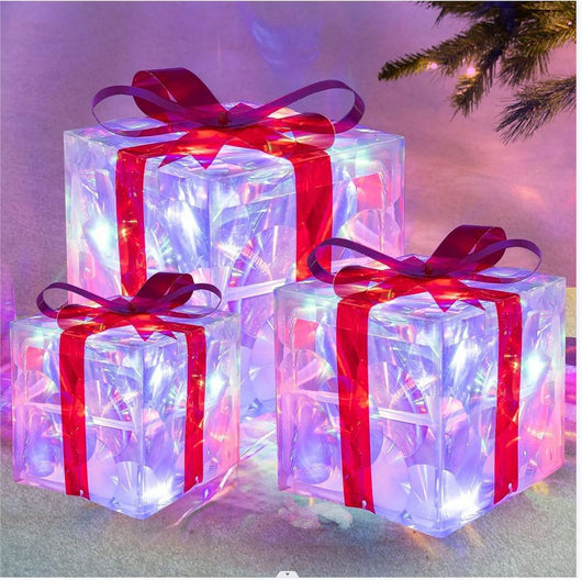 Caja de Regalo Navideña Luminosa - Image 13